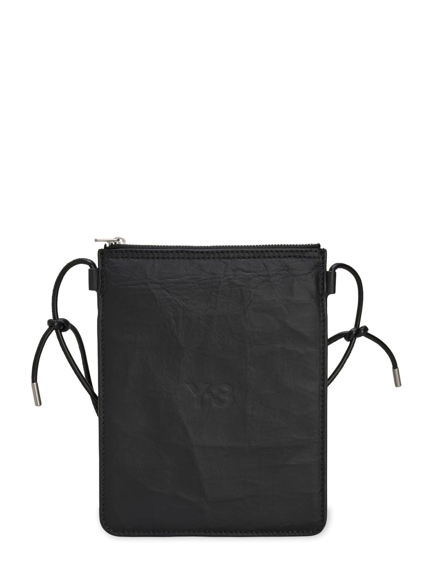 ADIDAS Y-3 Leather crossbody bag