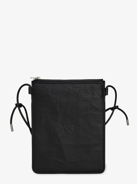 ADIDAS Y-3 Leather crossbody bag