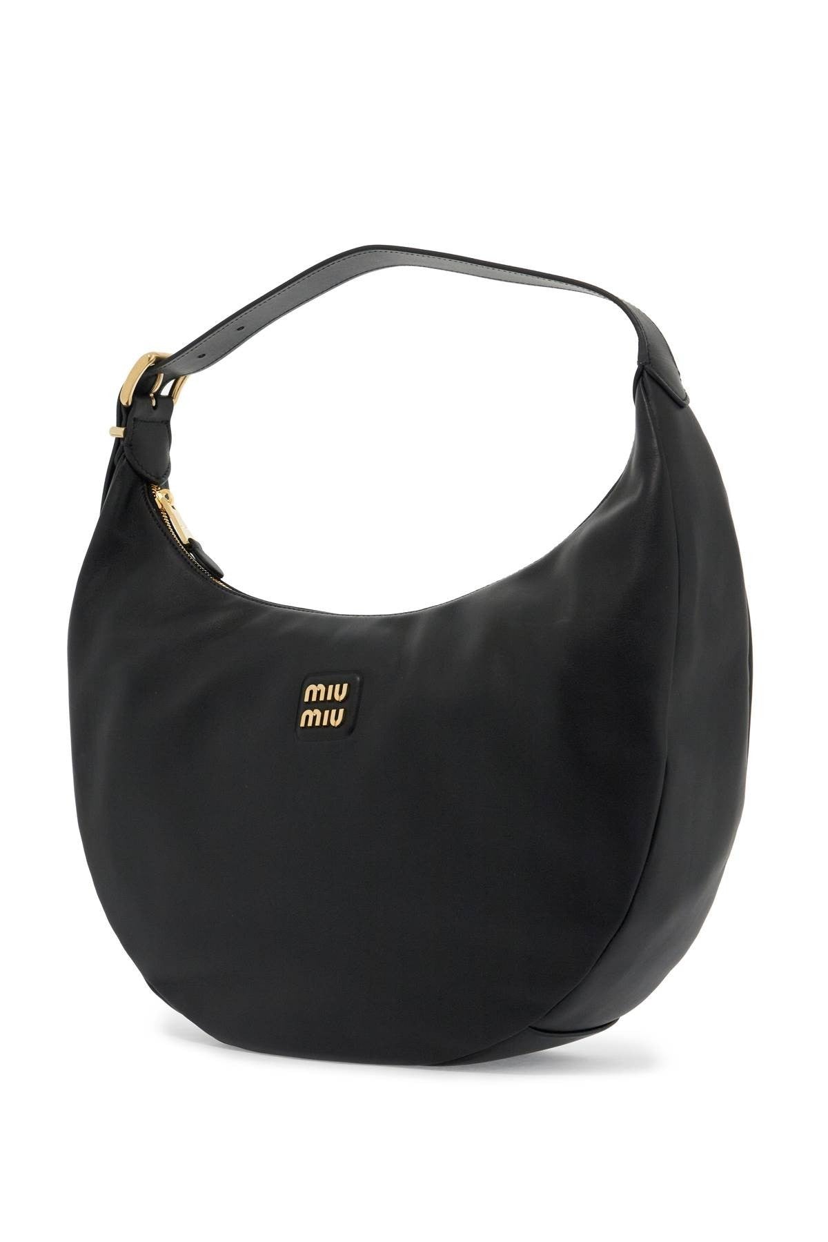 Miu Miu leather hobo bag