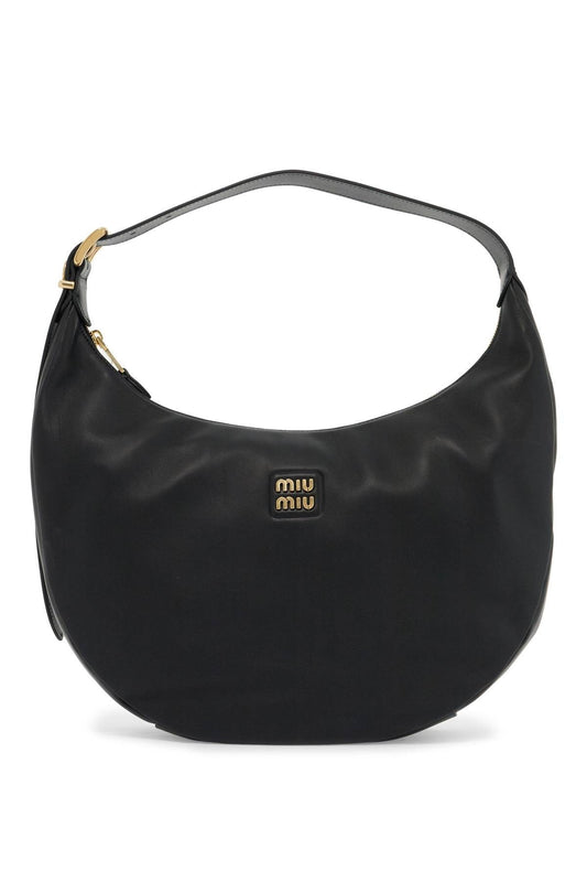 Miu Miu leather hobo bag