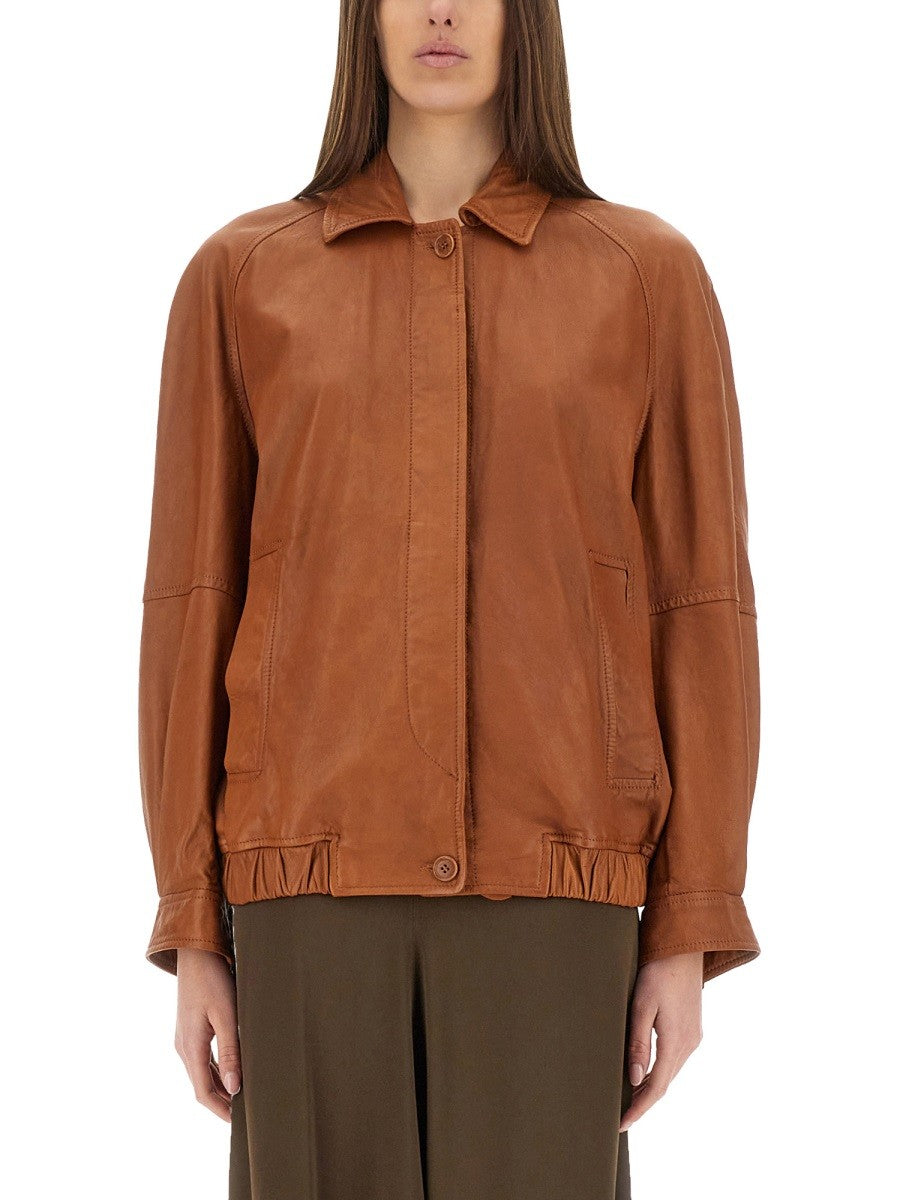 SALVATORE SANTORO LEATHER JACKET