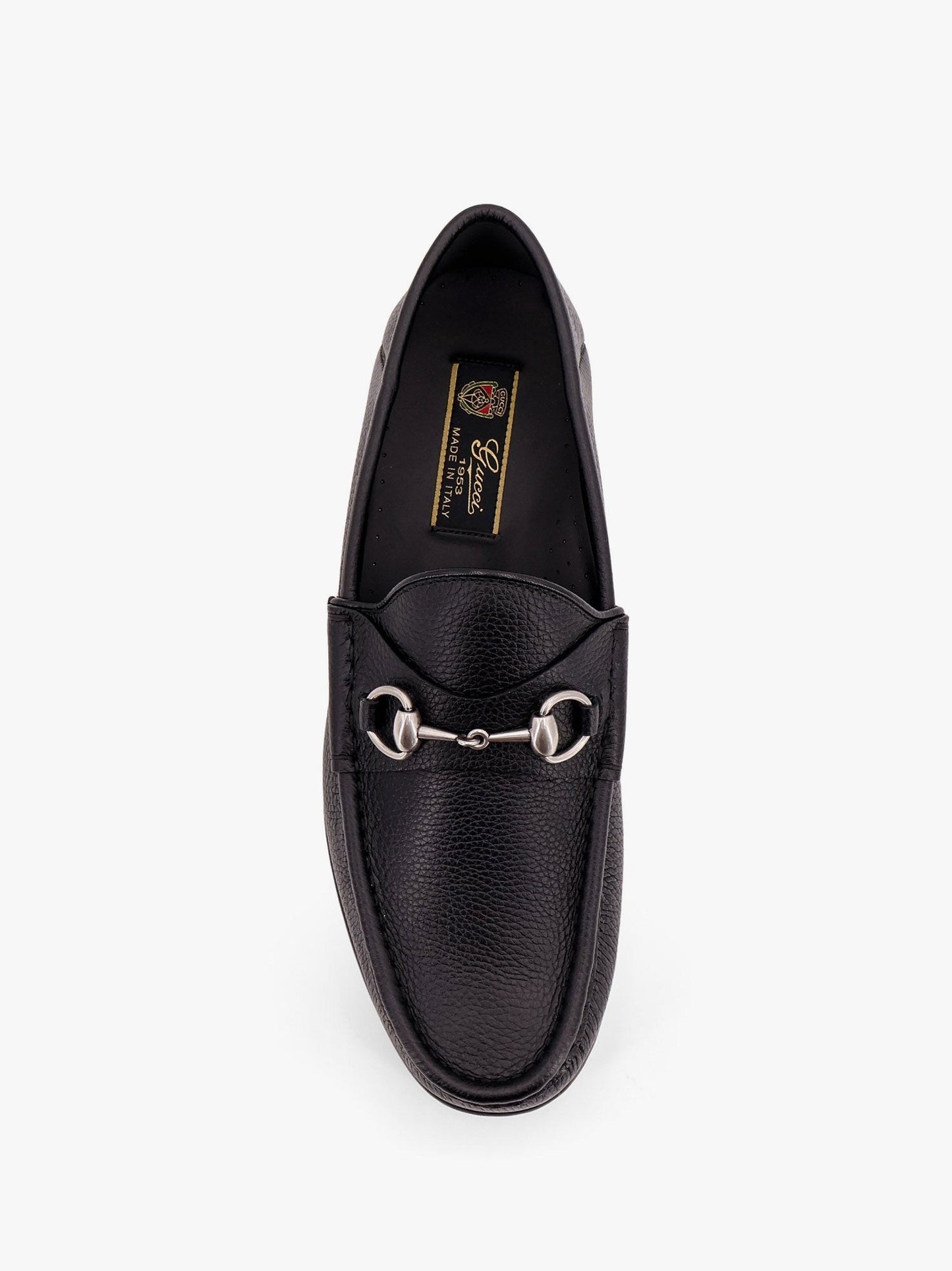 Gucci Leather loafer with iconic horsebit