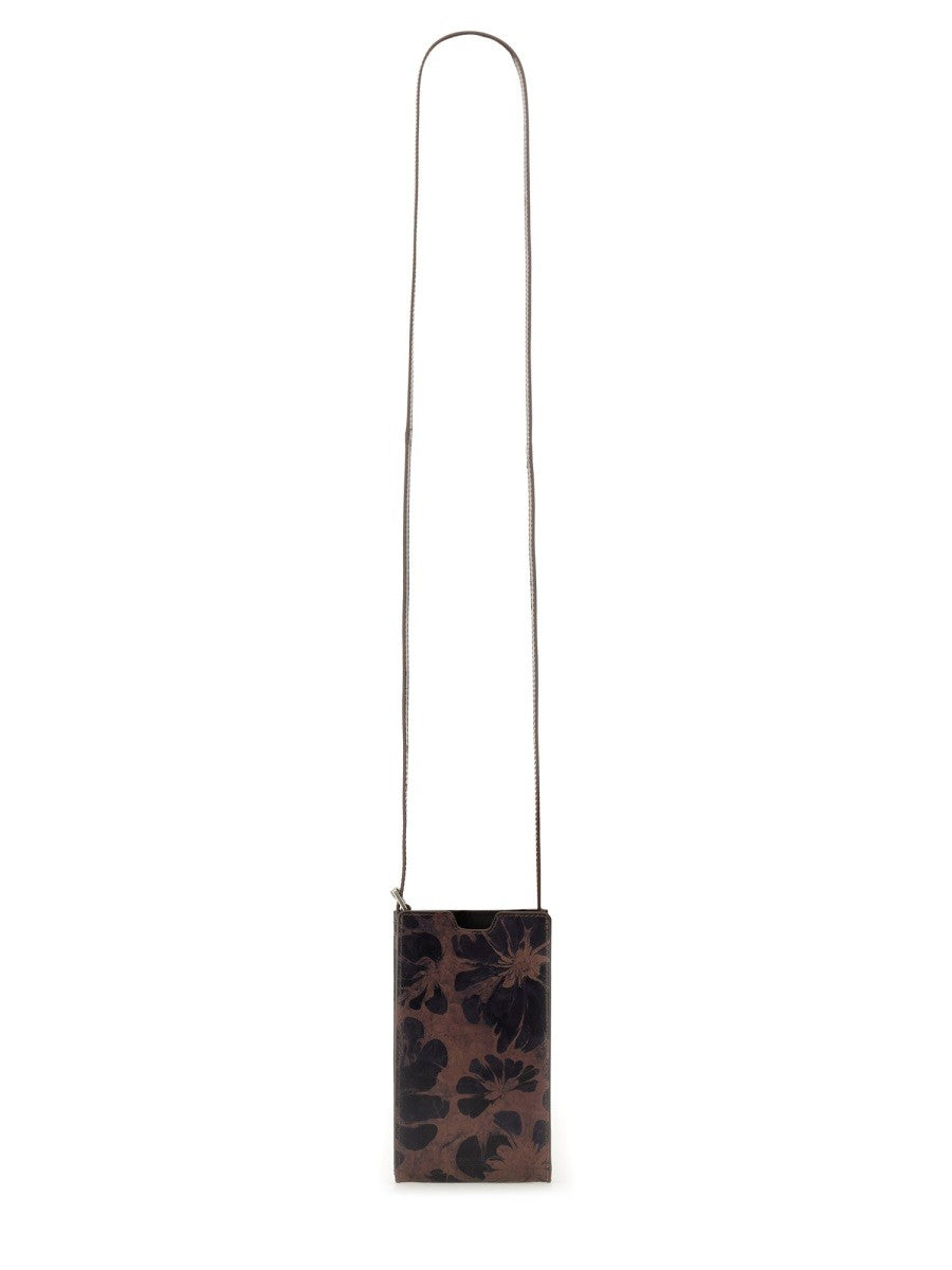 Dries Van Noten LEATHER PHONE CASE