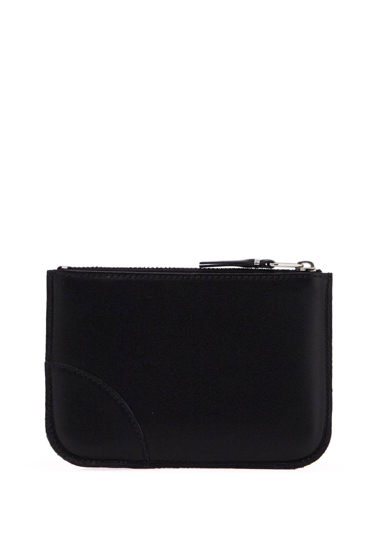 COMME DES GARCONS WALLET leather pouch with large eyelet detail