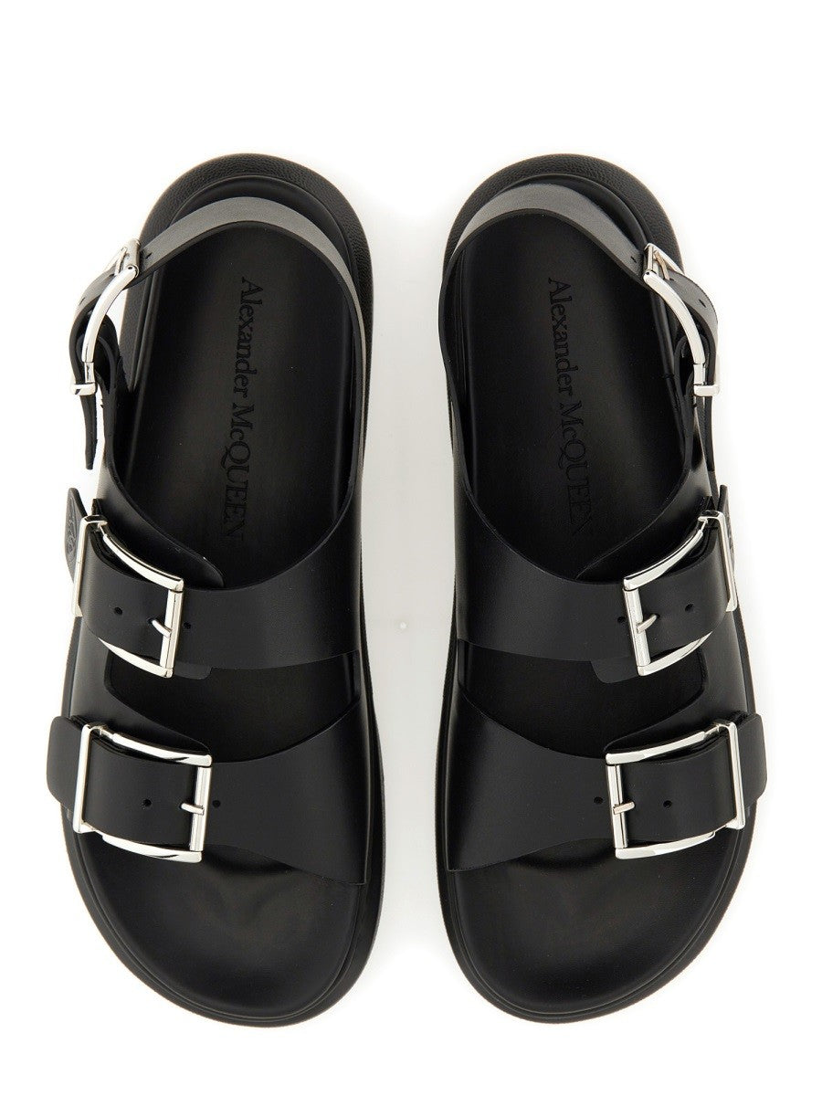 Alexander Mcqueen LEATHER SANDAL