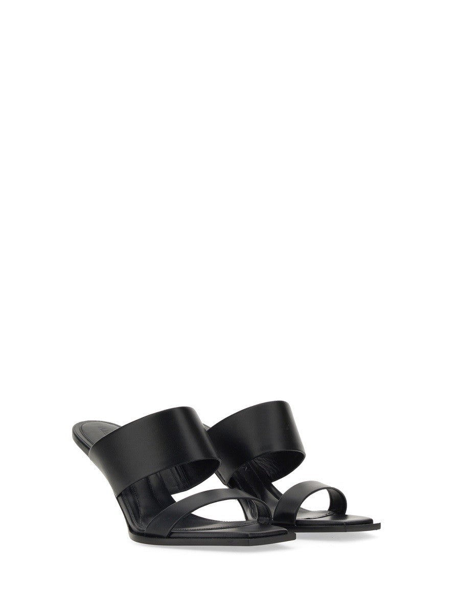 Alexander Mcqueen LEATHER SANDAL