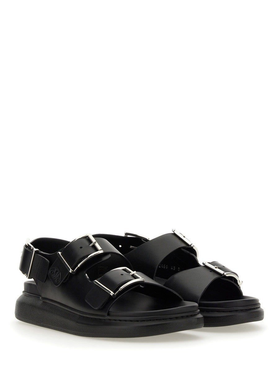 Alexander Mcqueen LEATHER SANDAL