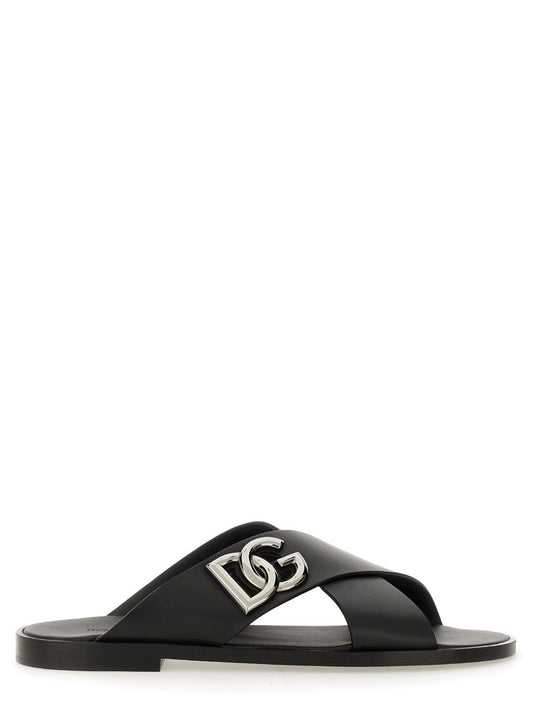Dolce & Gabbana LEATHER SANDAL