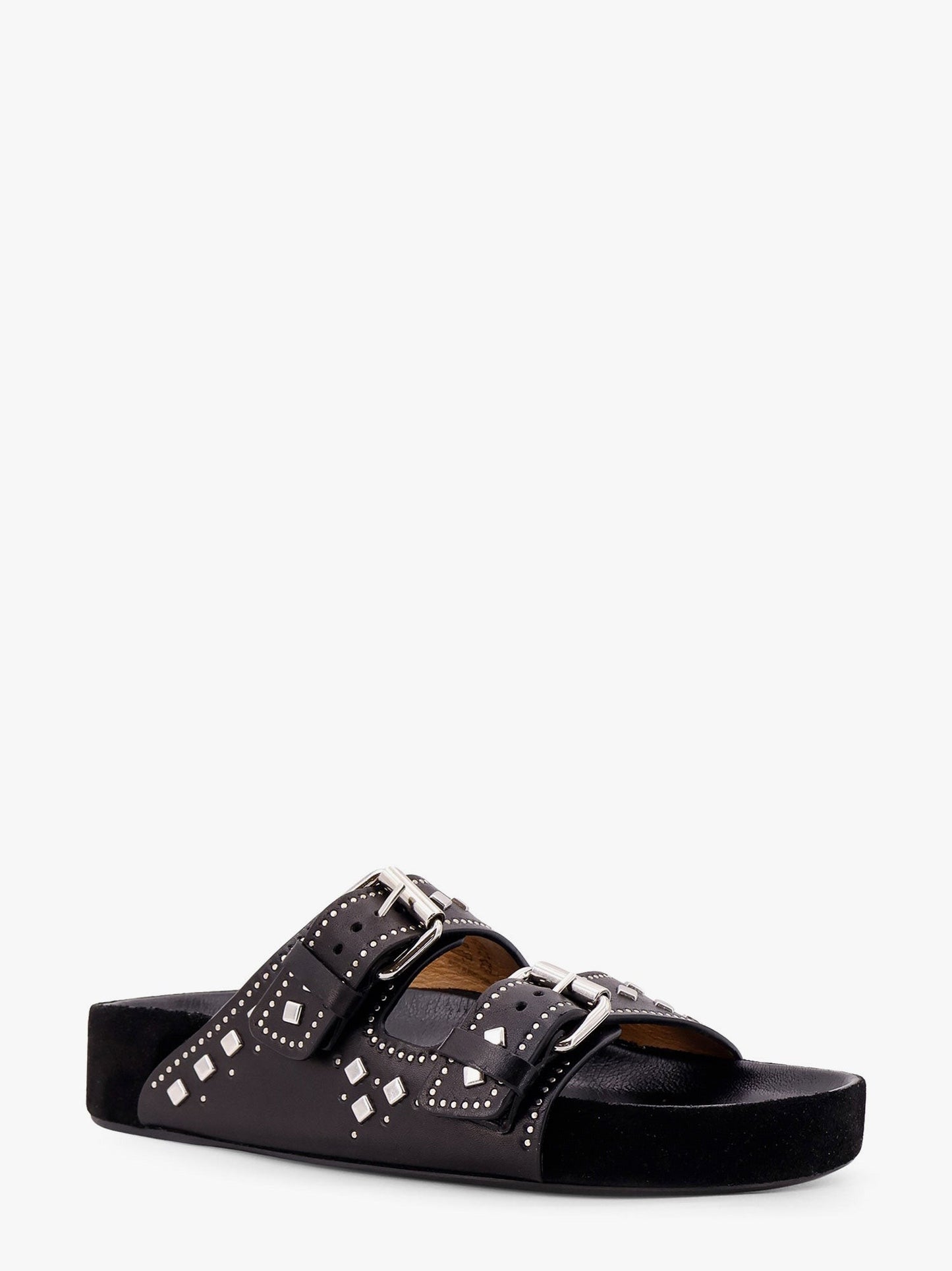 Isabel Marant Leather sandals with all-over stud detail