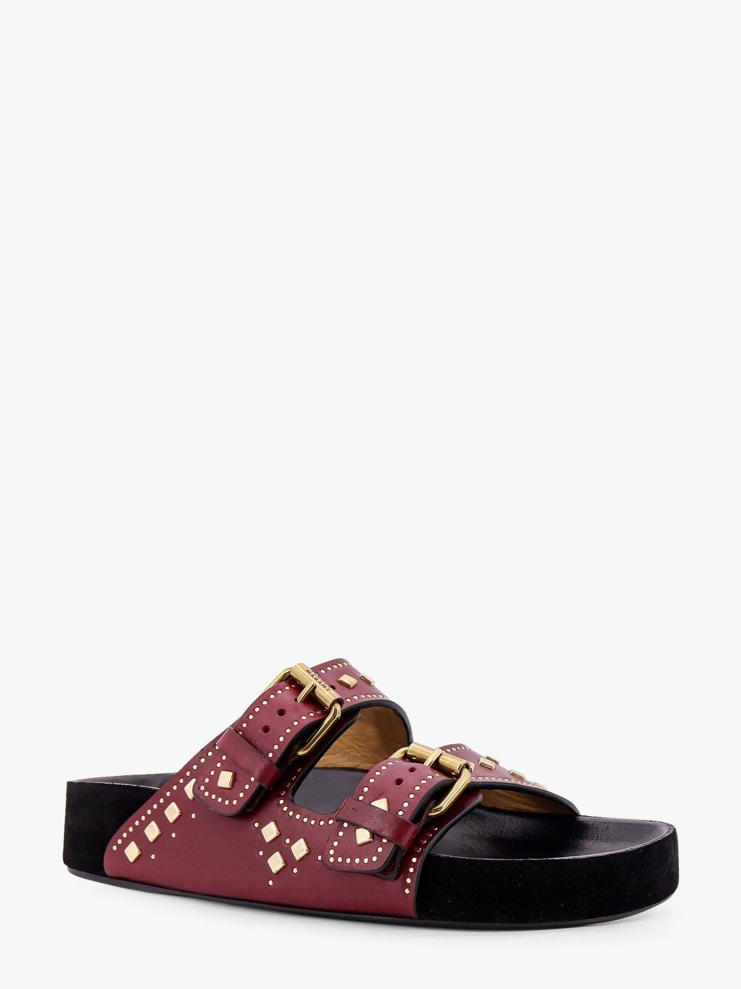 Isabel Marant Leather sandals with all-over stud detail