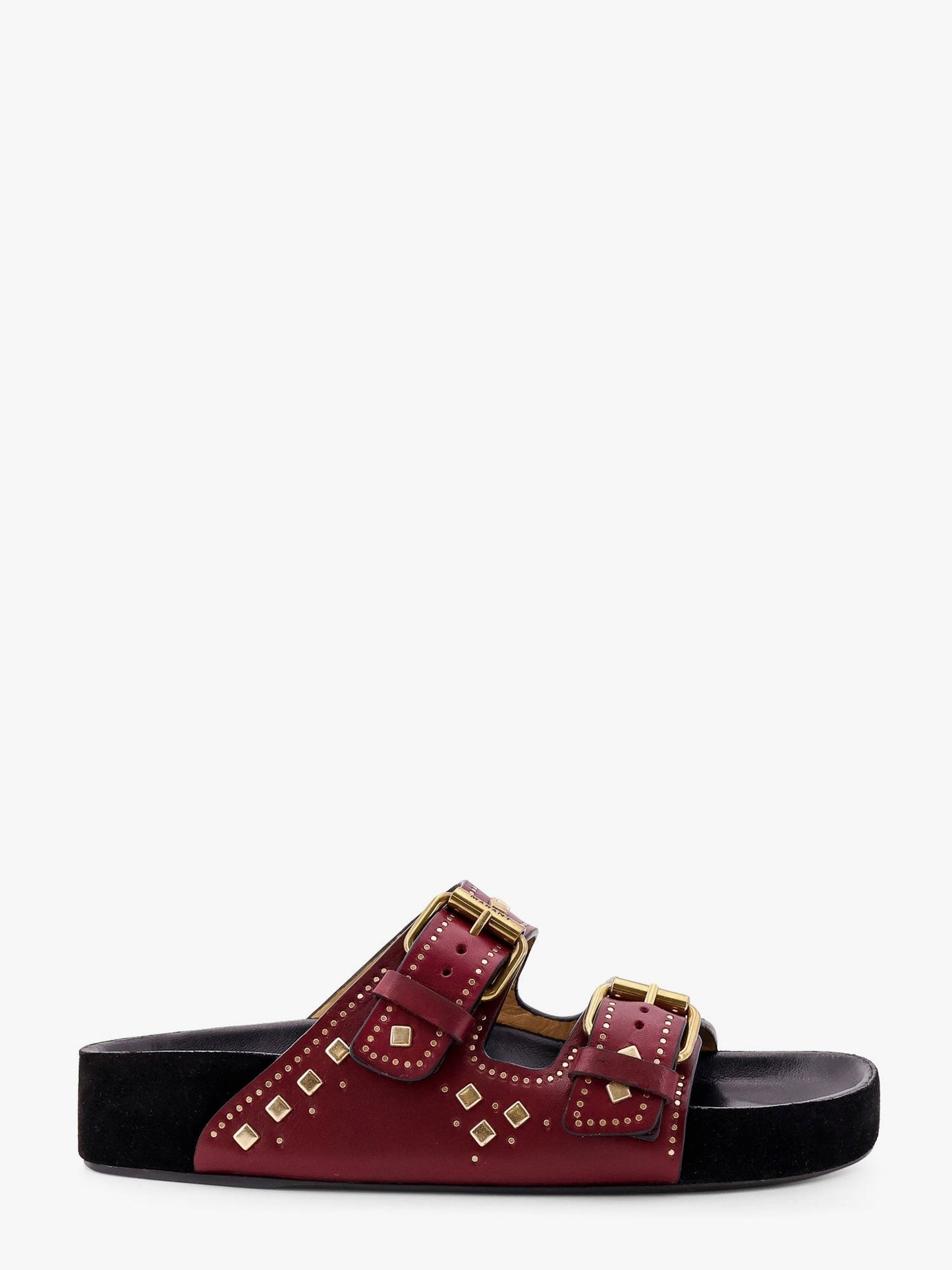 Isabel Marant Leather sandals with all-over stud detail