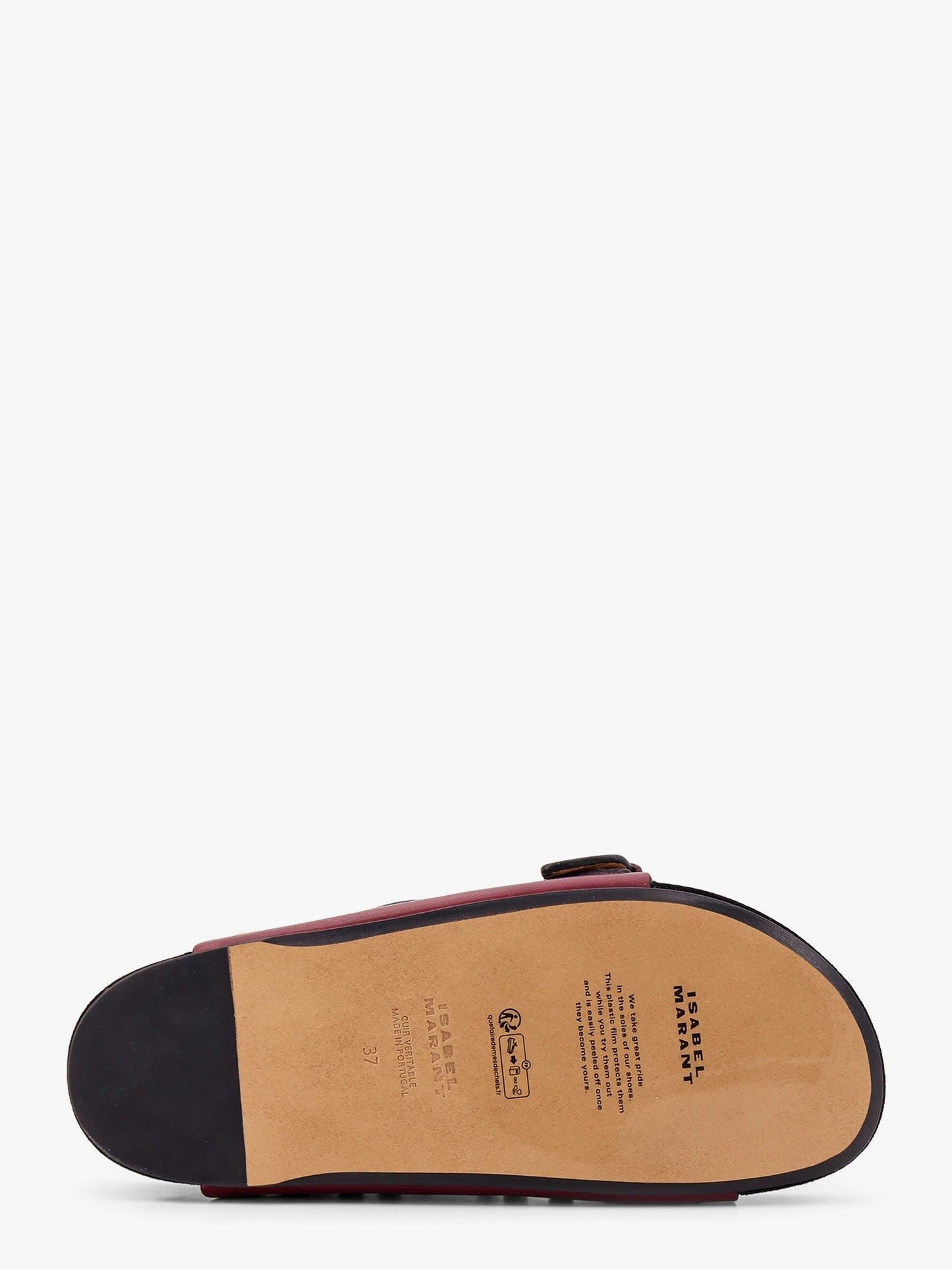 Isabel Marant Leather sandals with all-over stud detail