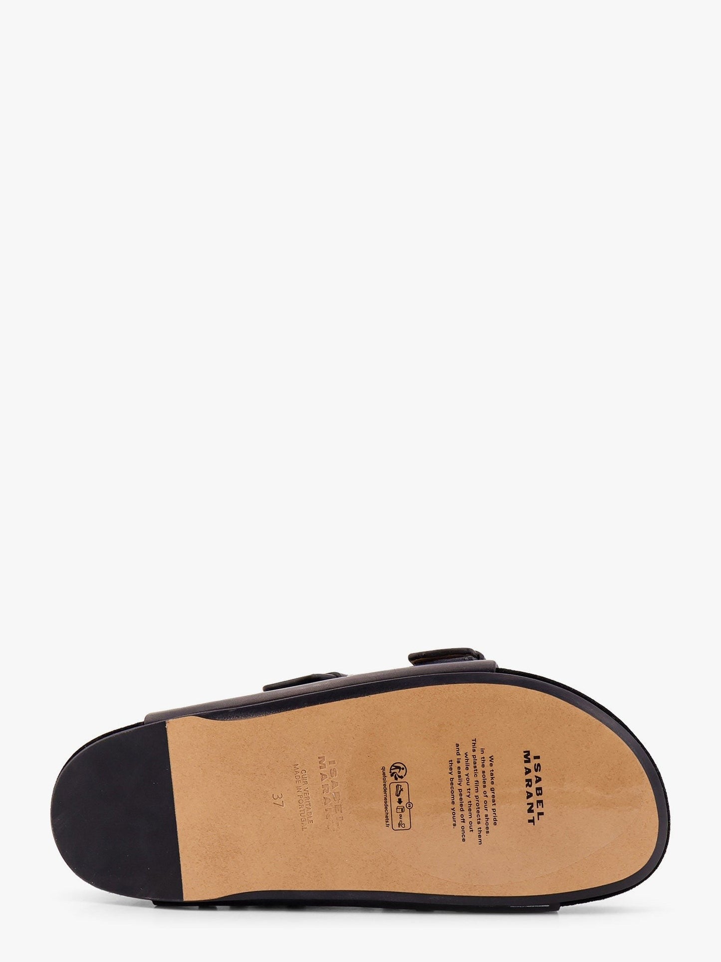 Isabel Marant Leather sandals with all-over stud detail