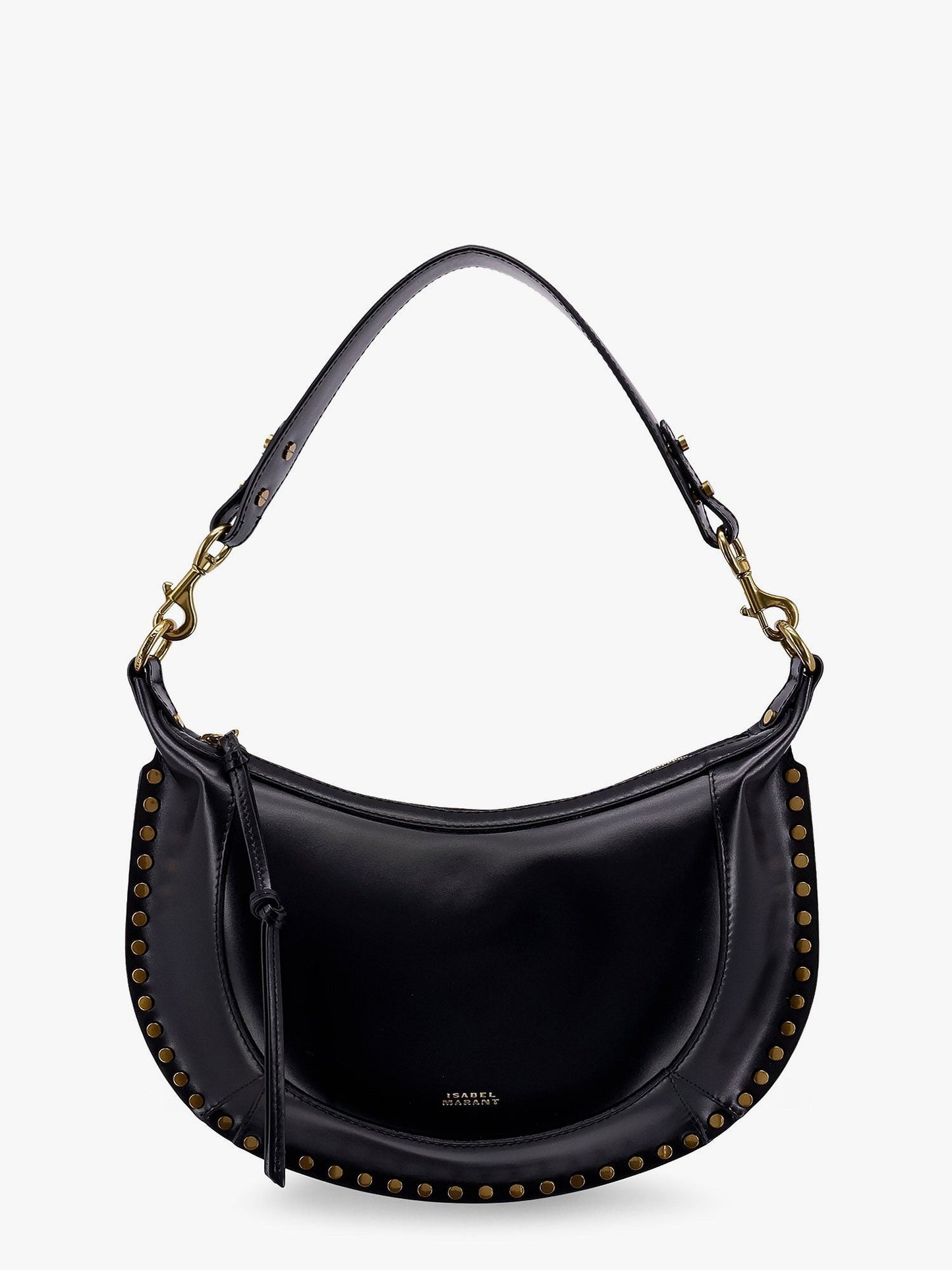 Isabel Marant Leather shoulder bag with metal details