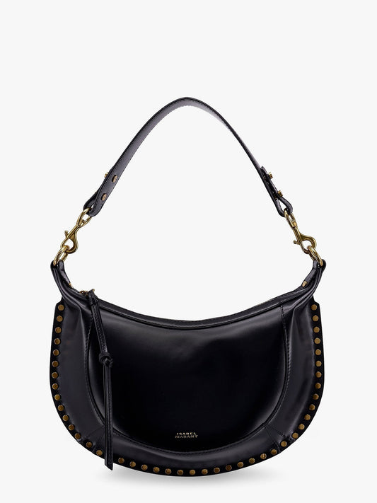 Isabel Marant Leather shoulder bag with metal details
