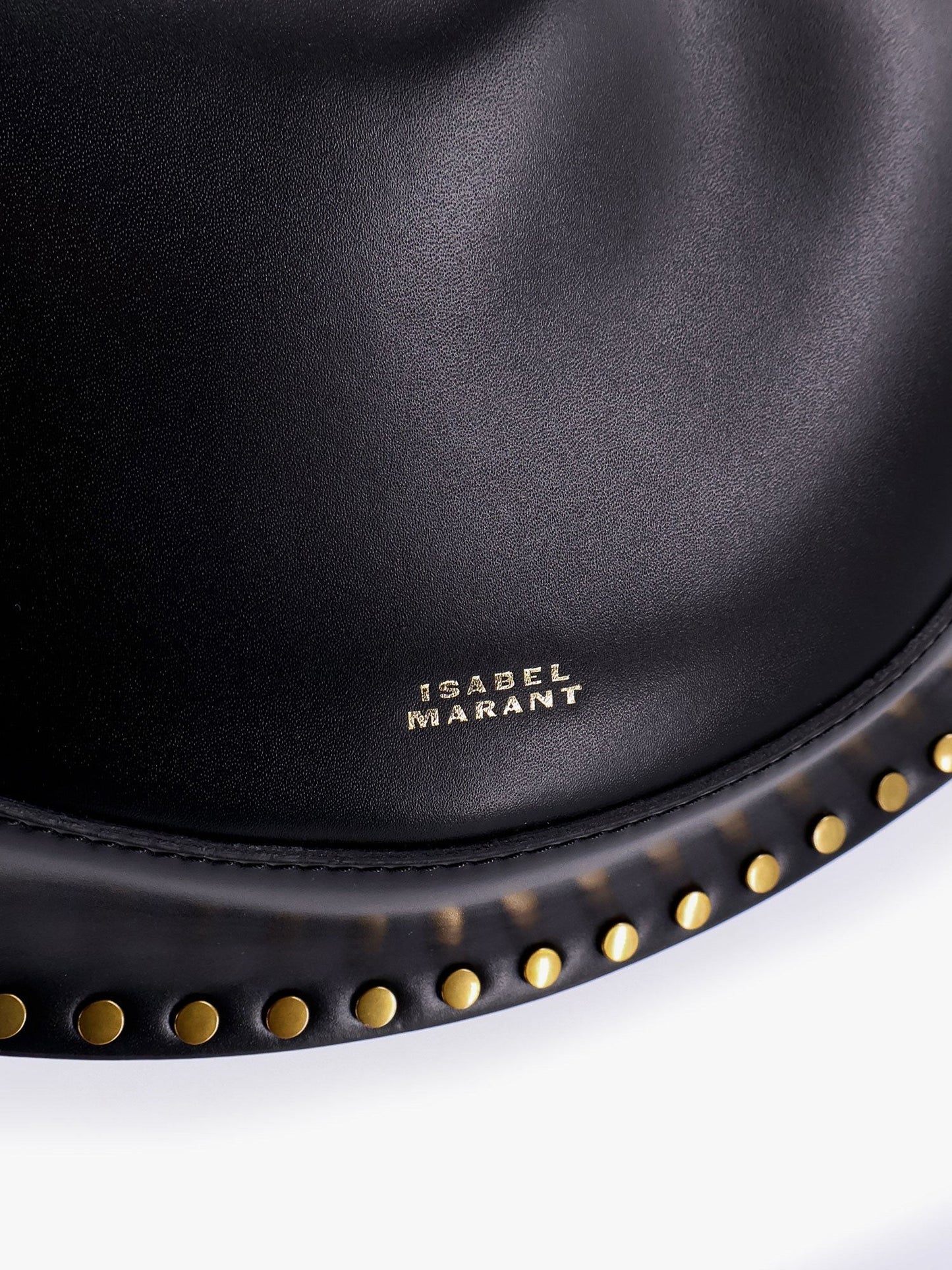 Isabel Marant Leather shoulder bag with metal details