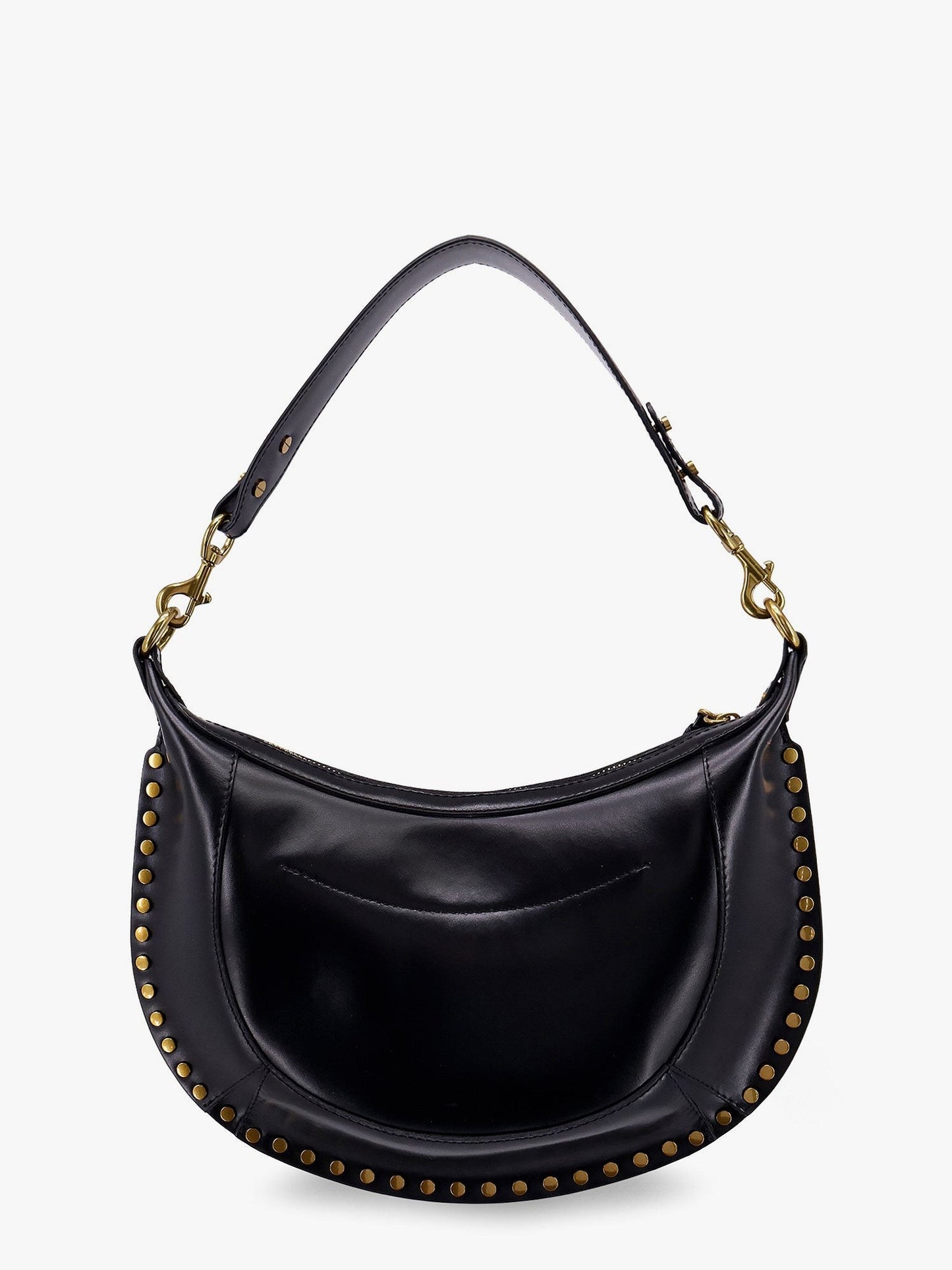 Isabel Marant Leather shoulder bag with metal details