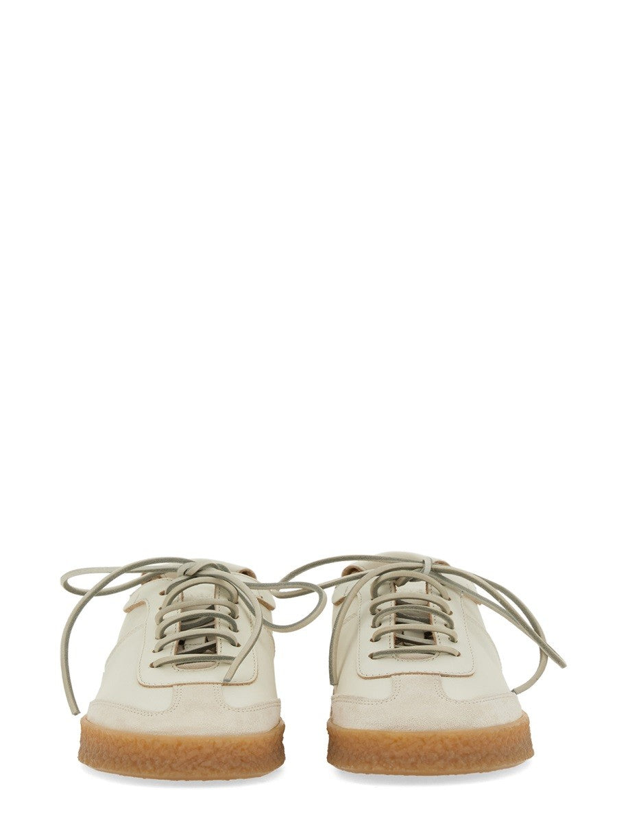 BUTTERO LEATHER SNEAKER
