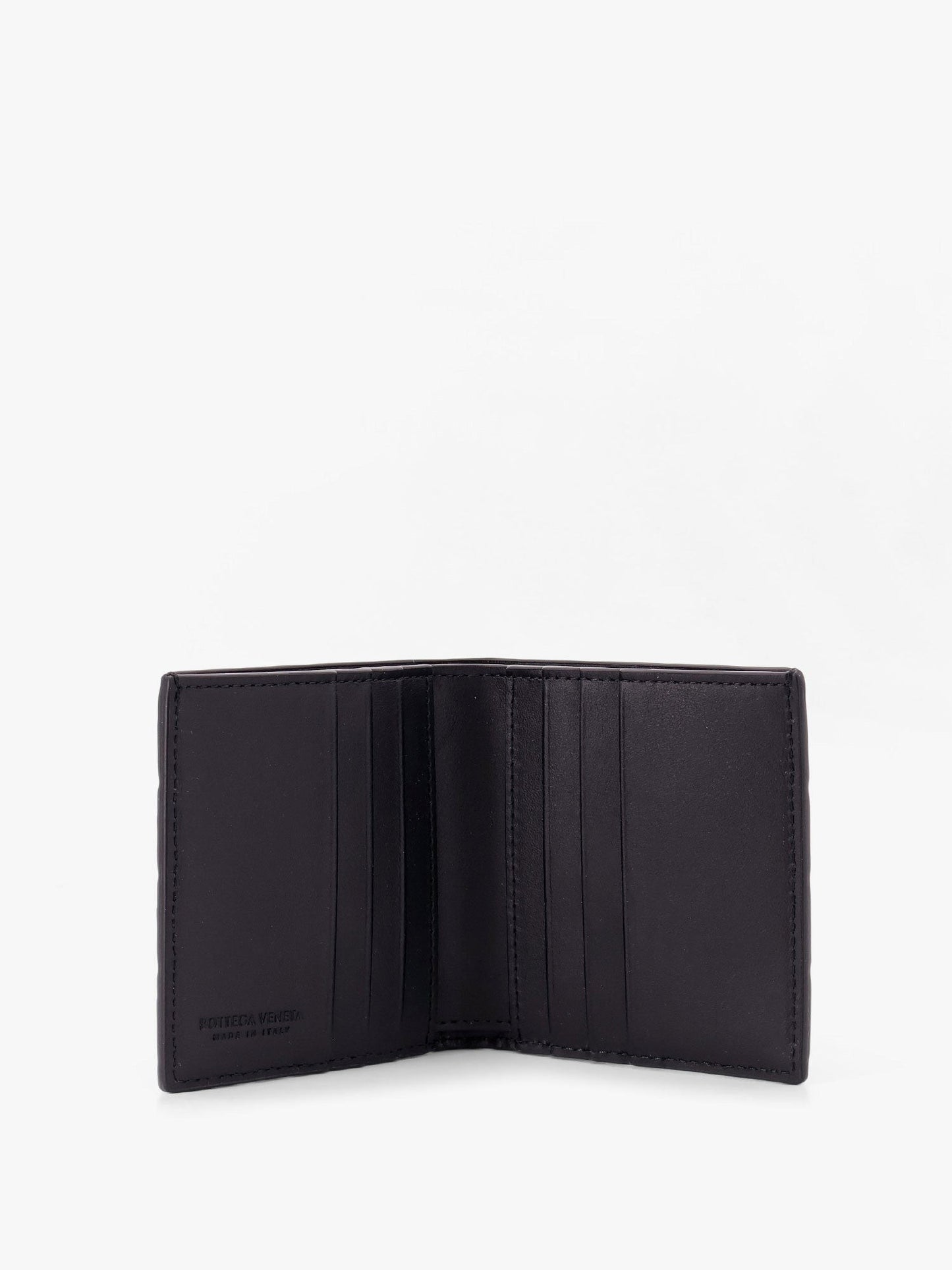 Bottega Veneta Leather wallet with Intrecciato motif