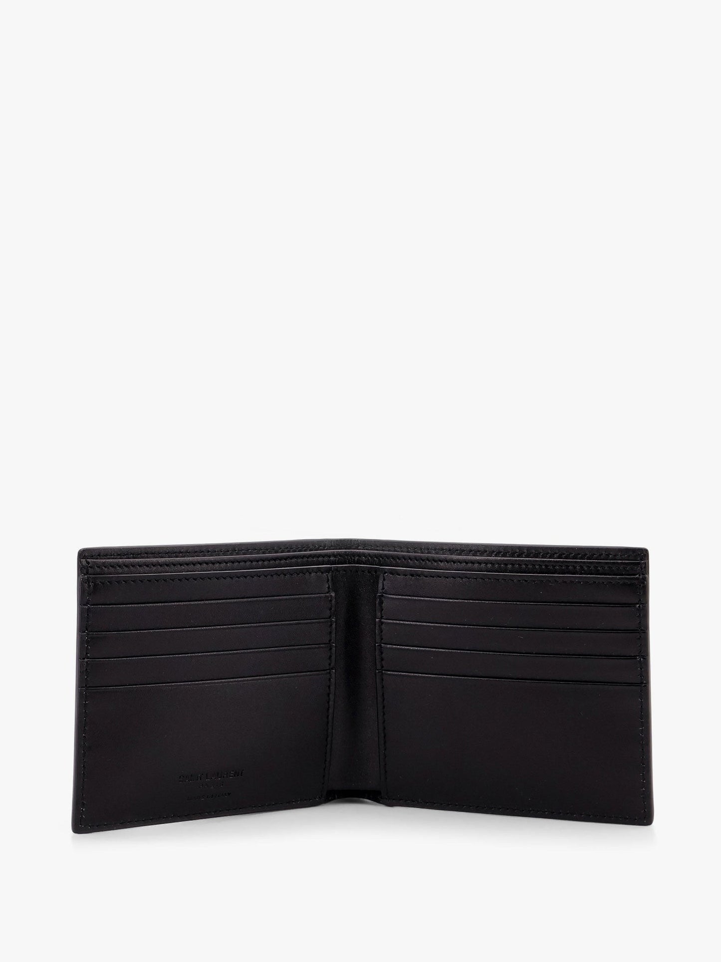 Saint Laurent Leather wallet with lettering logo