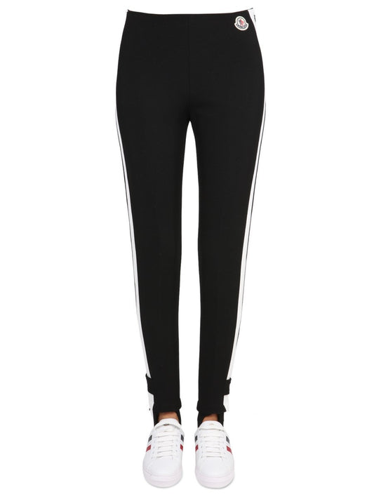 Moncler LEGGINGS CON PATCH LOGO
