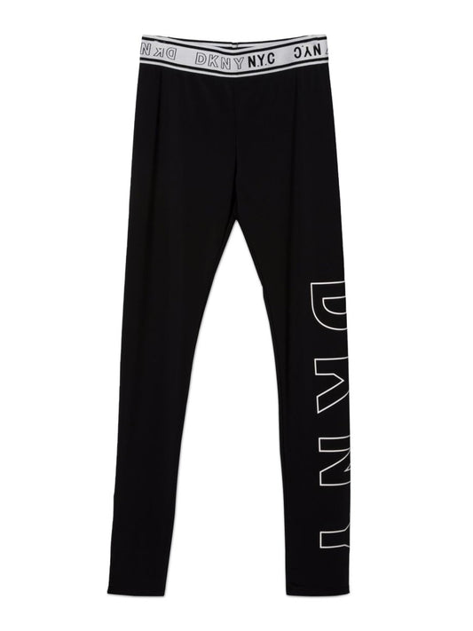 dkny LEGGINGS CON STAMPA