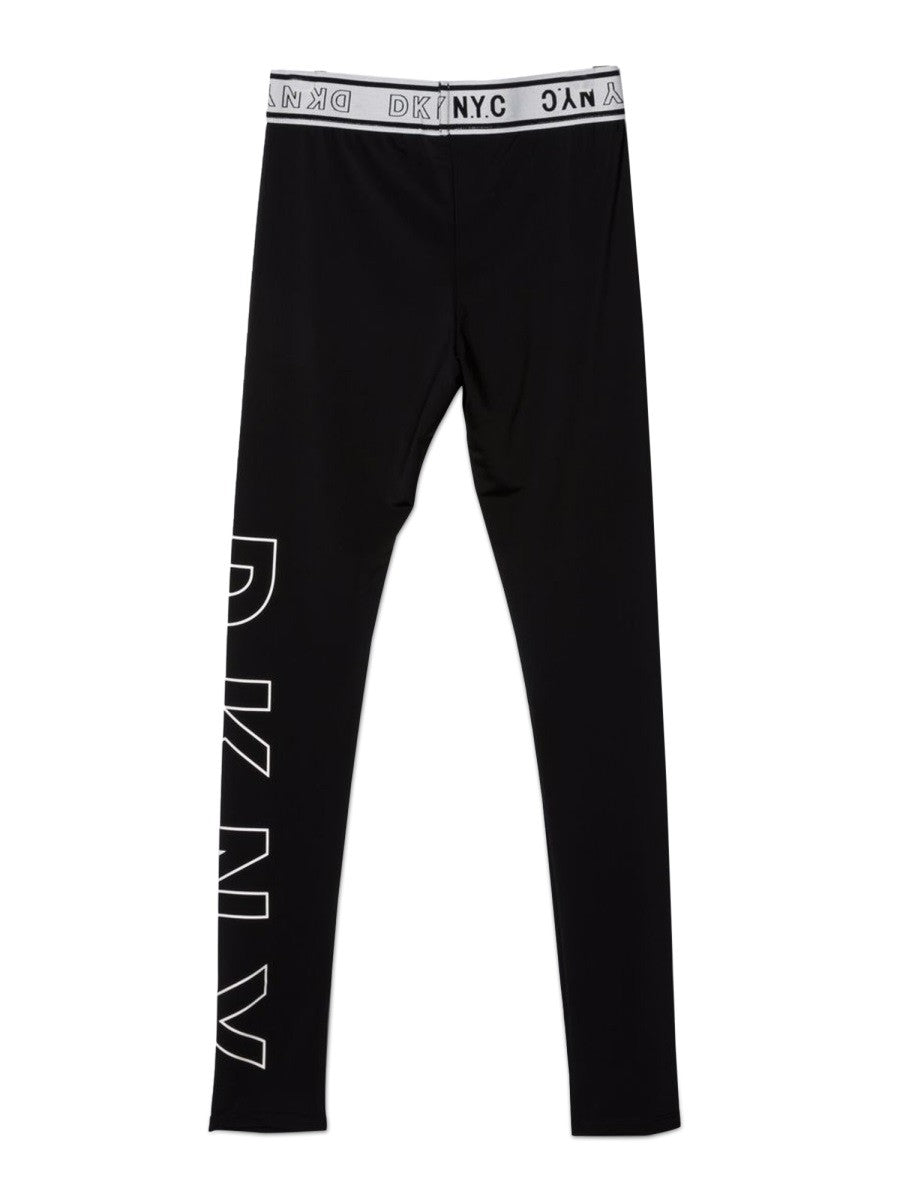 dkny LEGGINGS CON STAMPA