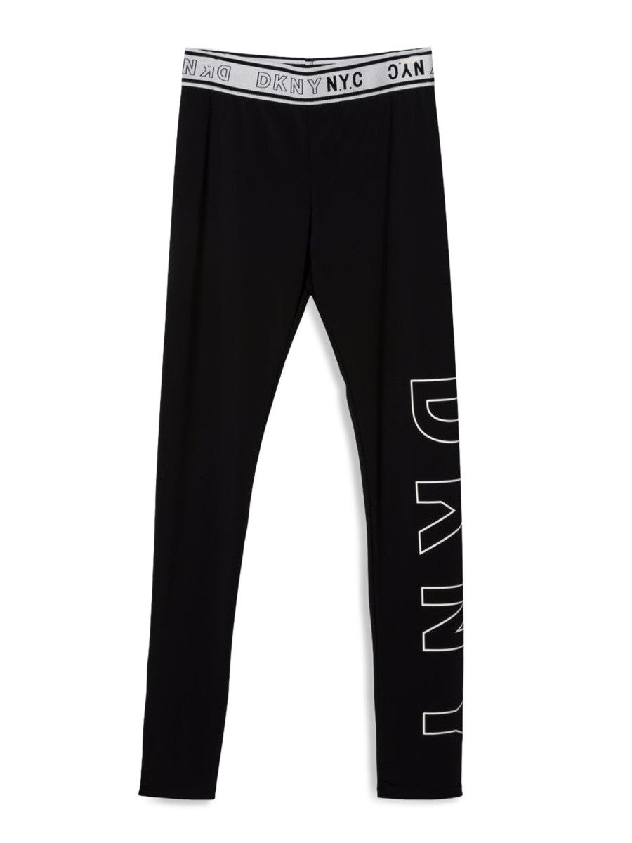 dkny LEGGINGS CON STAMPA