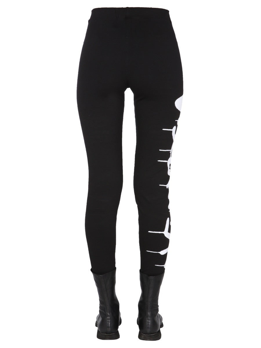 Disclaimer LEGGINGS WITH LOGO PRINT