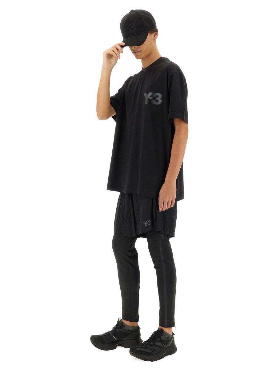 Y - 3 LEGGINGS WITH LOGO