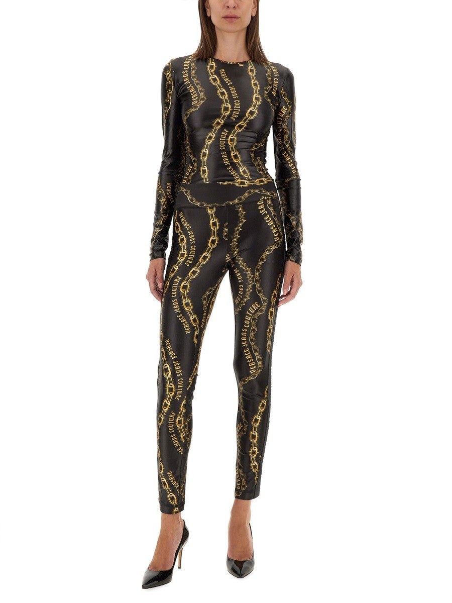 Versace Jeans Couture LEGGINGS WITH LOGO