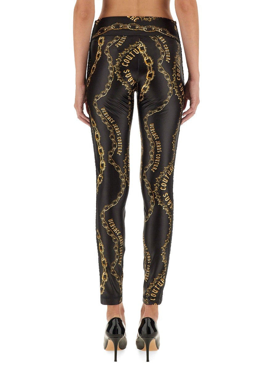 Versace Jeans Couture LEGGINGS WITH LOGO