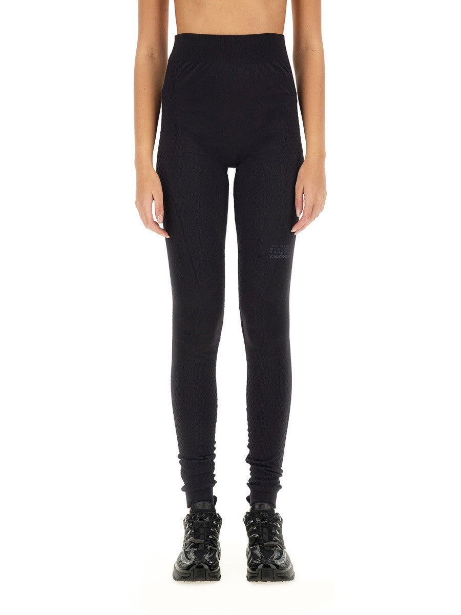 MM6 MAISON MARGIELA X SALOMON LEGGINGS WITH LOGO