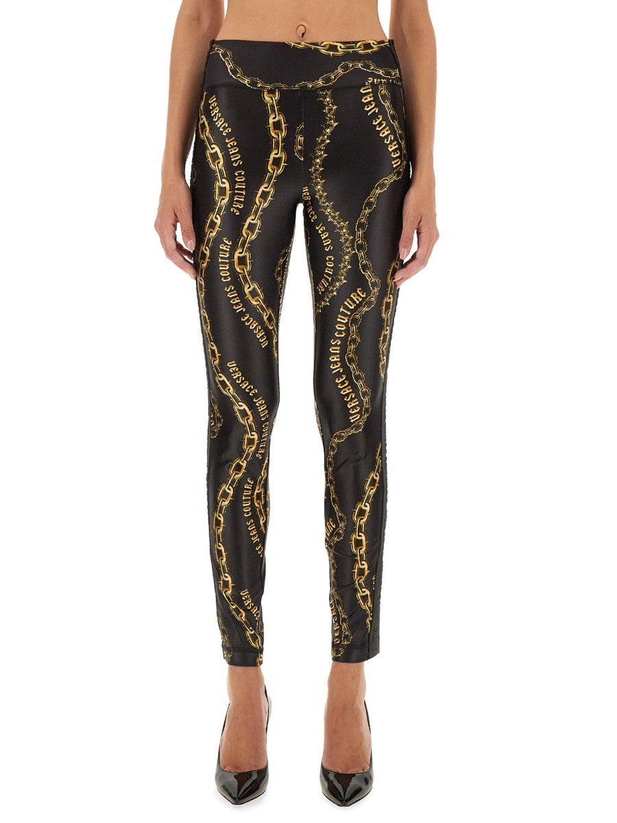 Versace Jeans Couture LEGGINGS WITH LOGO