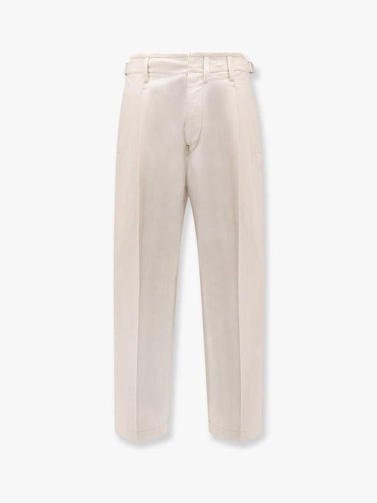 LEMAIRE LEMAIRE PLEATED CARROT PANTS