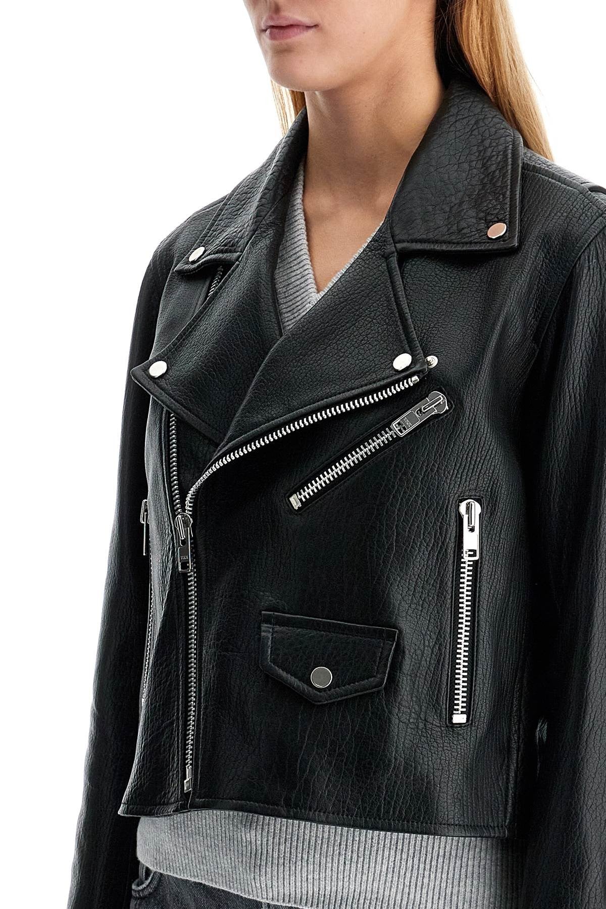 IVY OAK lenny sue leather biker jacket