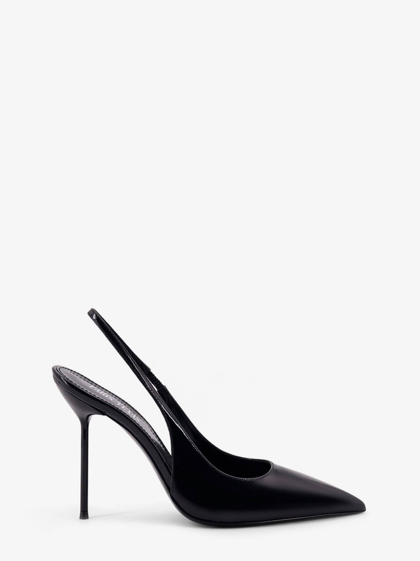 PARIS TEXAS Lidia patent leather slingback decolleté