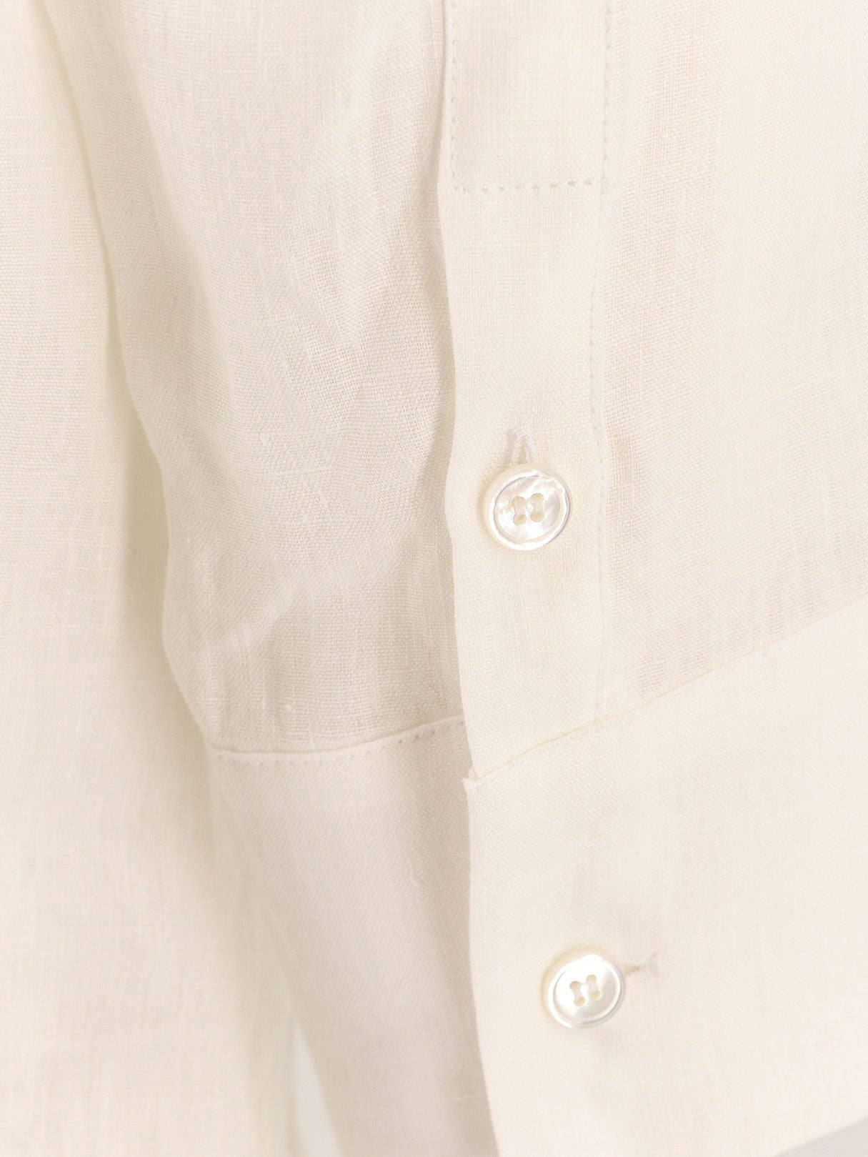 'S MAX MARA Linen canvas shirt
