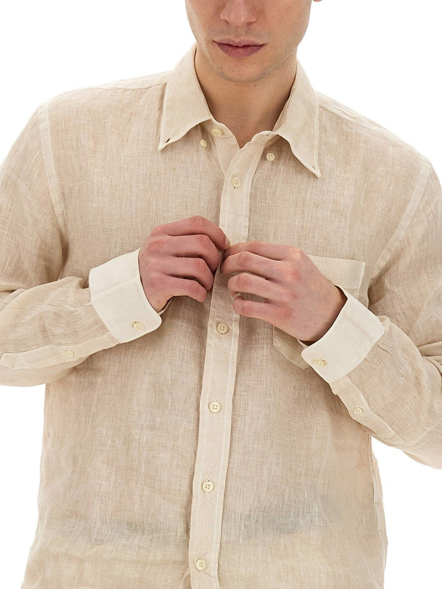 120% LINO LINEN SHIRT