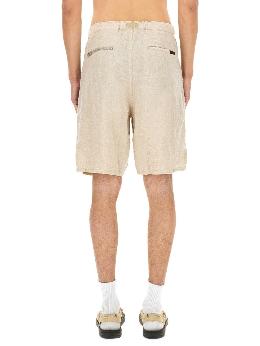 UNDERCOVER LINEN SHORTS