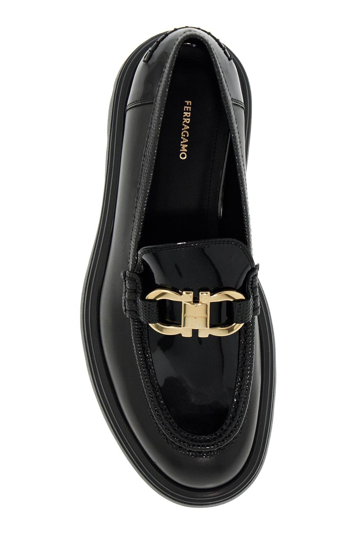 Ferragamo loafers with double g