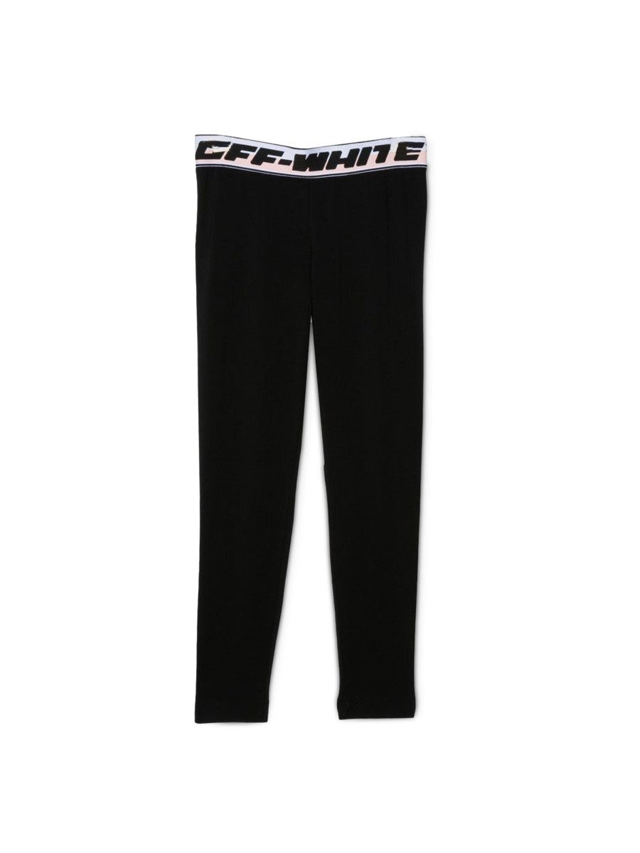 Off-white LOGO BAND LEGGINGS