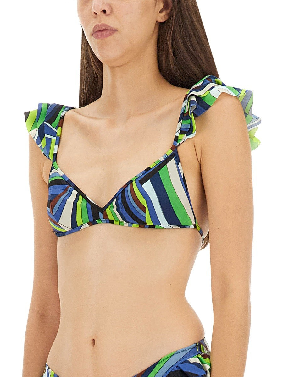 PUCCI LOGO BIKINI TOP