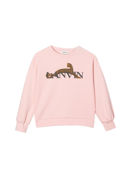 Lanvin LOGO CREWNECK SWEATSHIRT