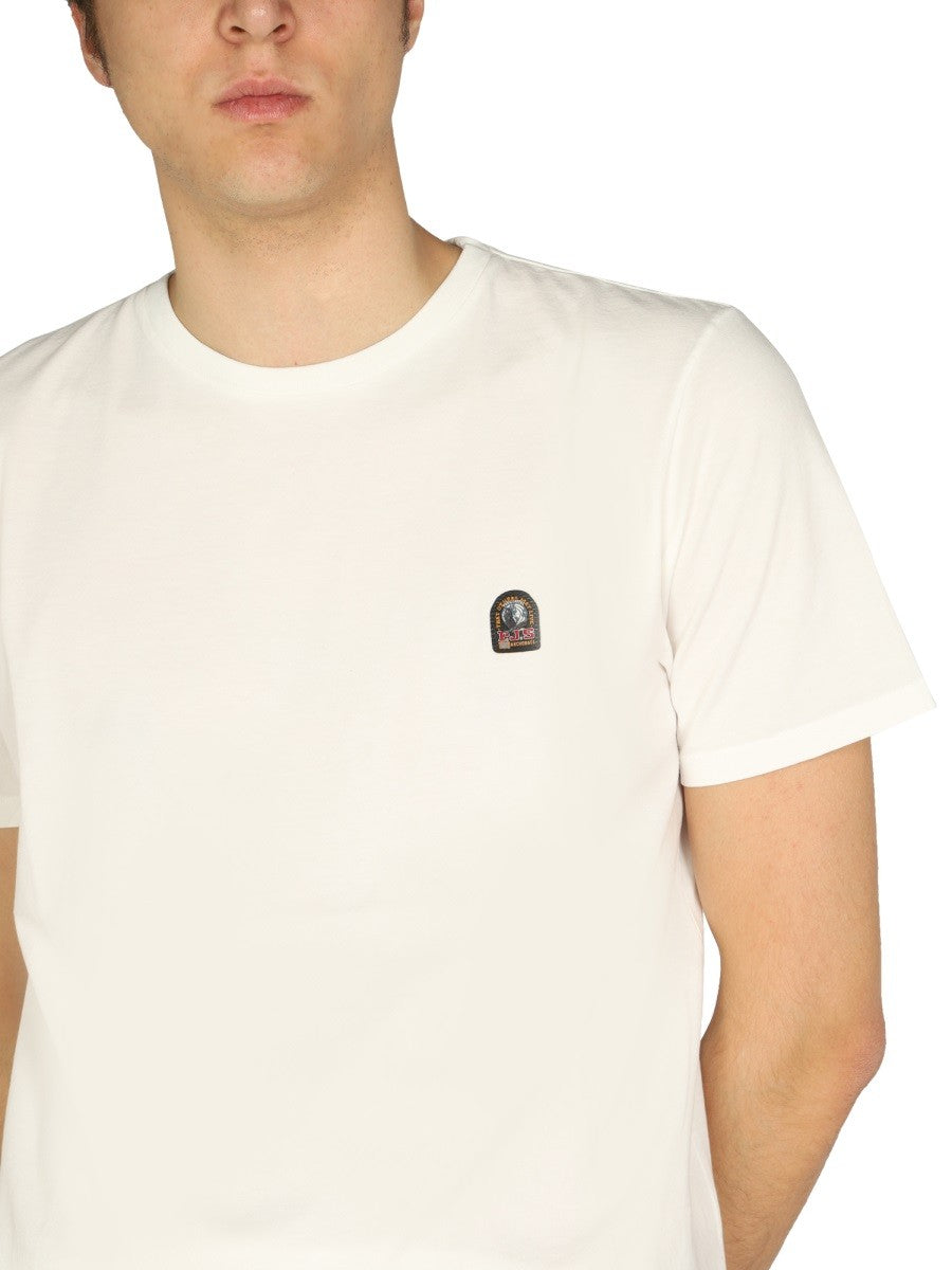 PARAJUMPERS LOGO PATCH T-SHIRT