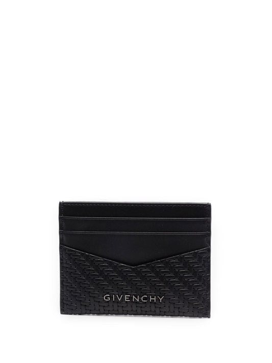 Givenchy logo-plaque detail card holder