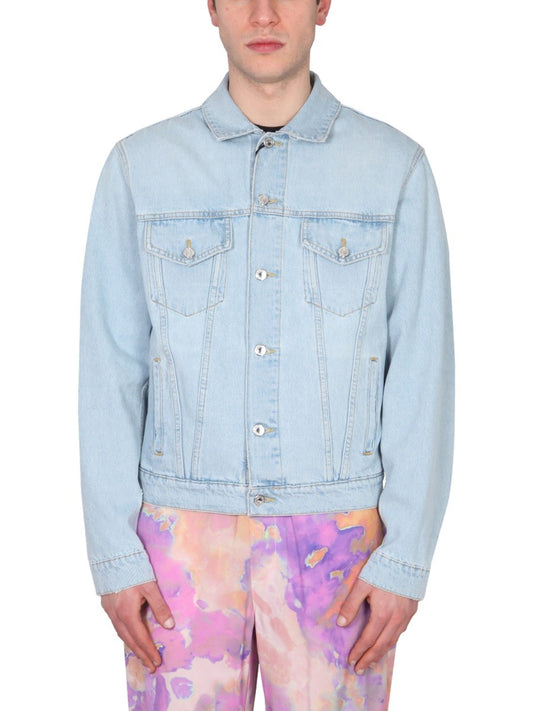 msgm LOGO PRINT JACKET