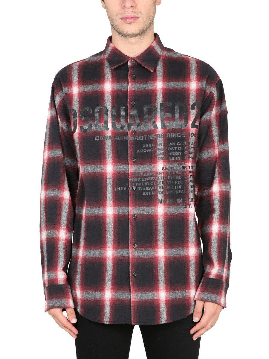 Dsquared LOGO PRINT SHIRT