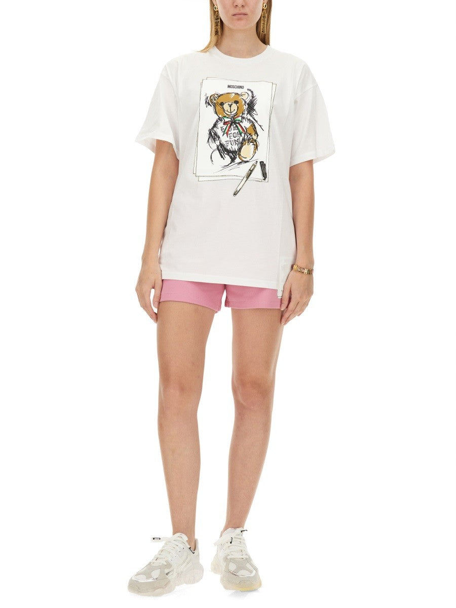 Moschino LOGO PRINT T-SHIRT