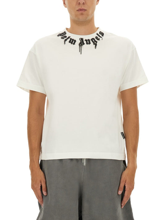 Palm Angels T-SHIRT WITH PRINT